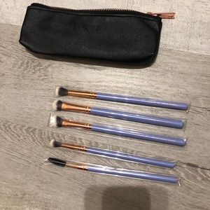 Luxie 5 pc eyeshadow brush set New